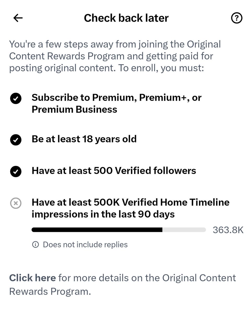 Just got that “Check back later” screen and I’m not even mad. It’s a good…