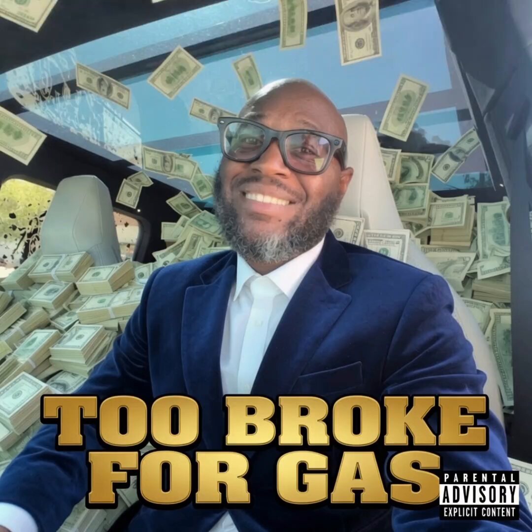 Wrote a song about rich people... couldn't be me. I'm too broke for a gas…