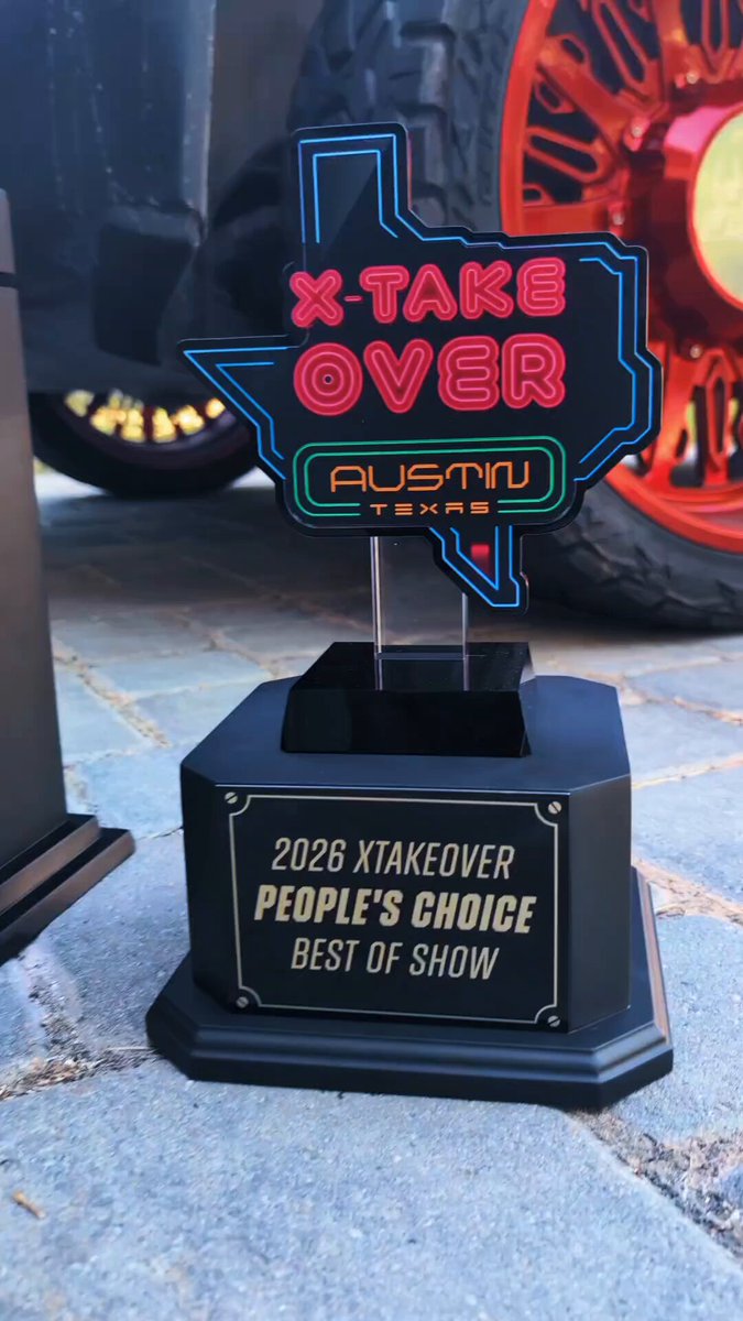 Guess who not only designed the exclusive merch but also the trophies for @theXtakeover (you…